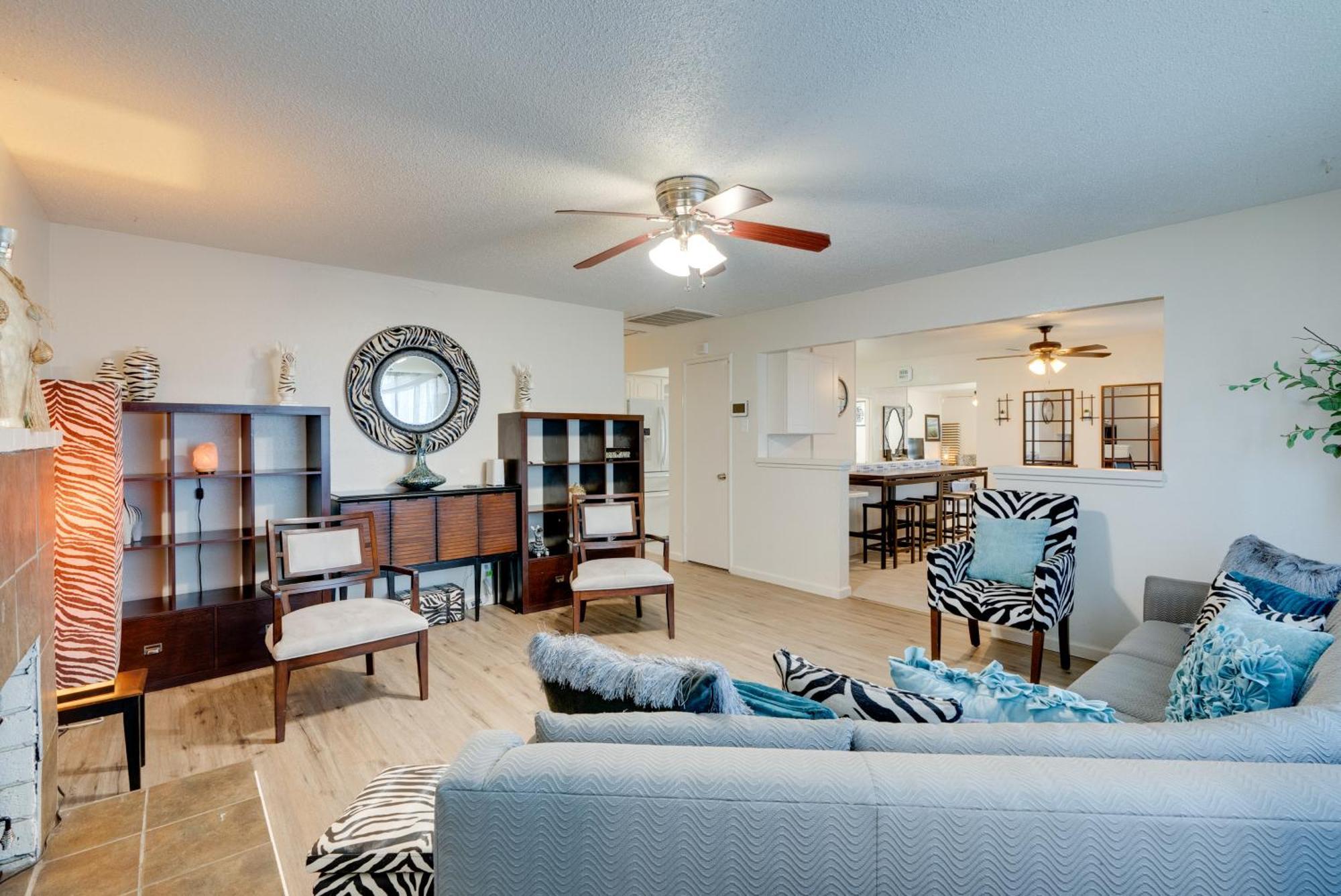 Breezy Fresno Home - Near Airport And Downtown Buitenkant foto